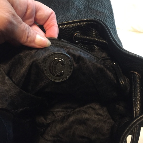 Charming Charlie’s black and silver mini backpack - Picture 8 of 11